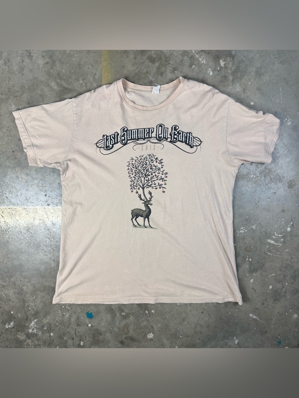 Barenaked Ladies T-Shirt Large Last Summer on Earth 2012 Tour Blues Traveler Tee